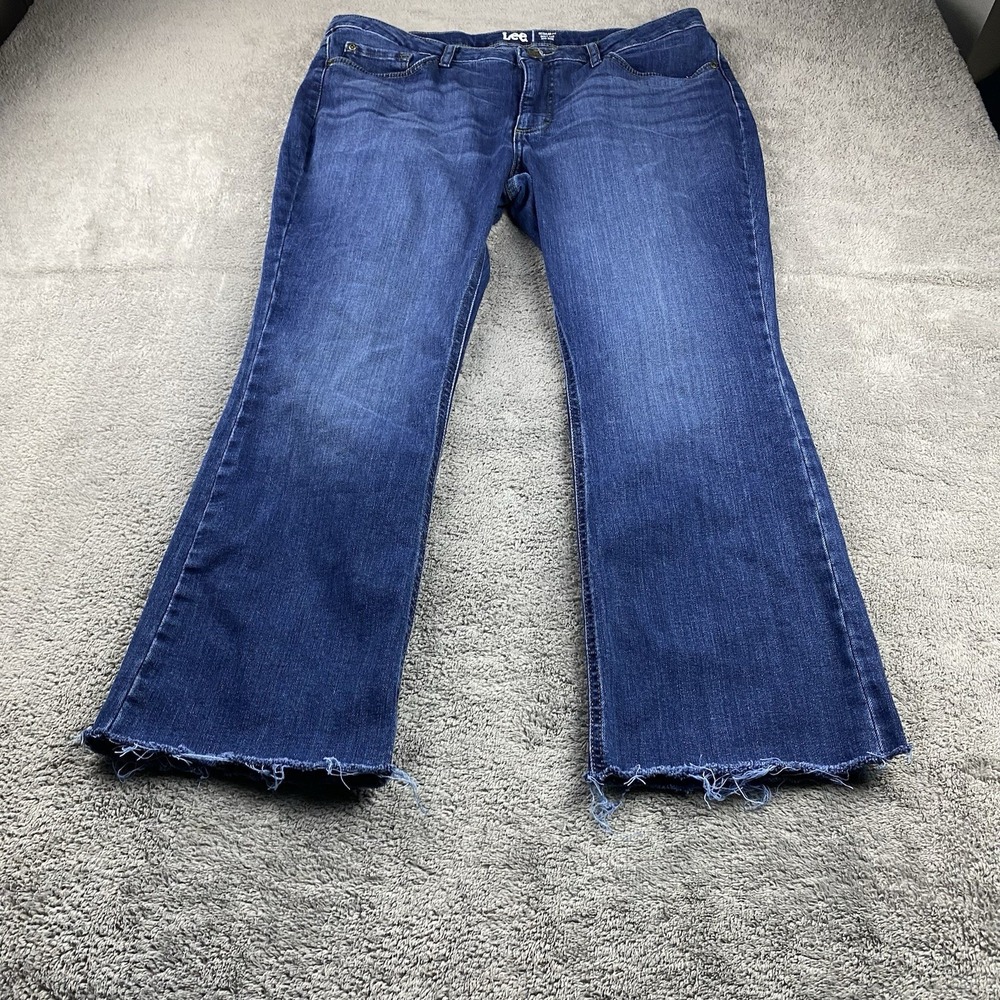 Lee Women's Dark Blue Boot Cut Jeans